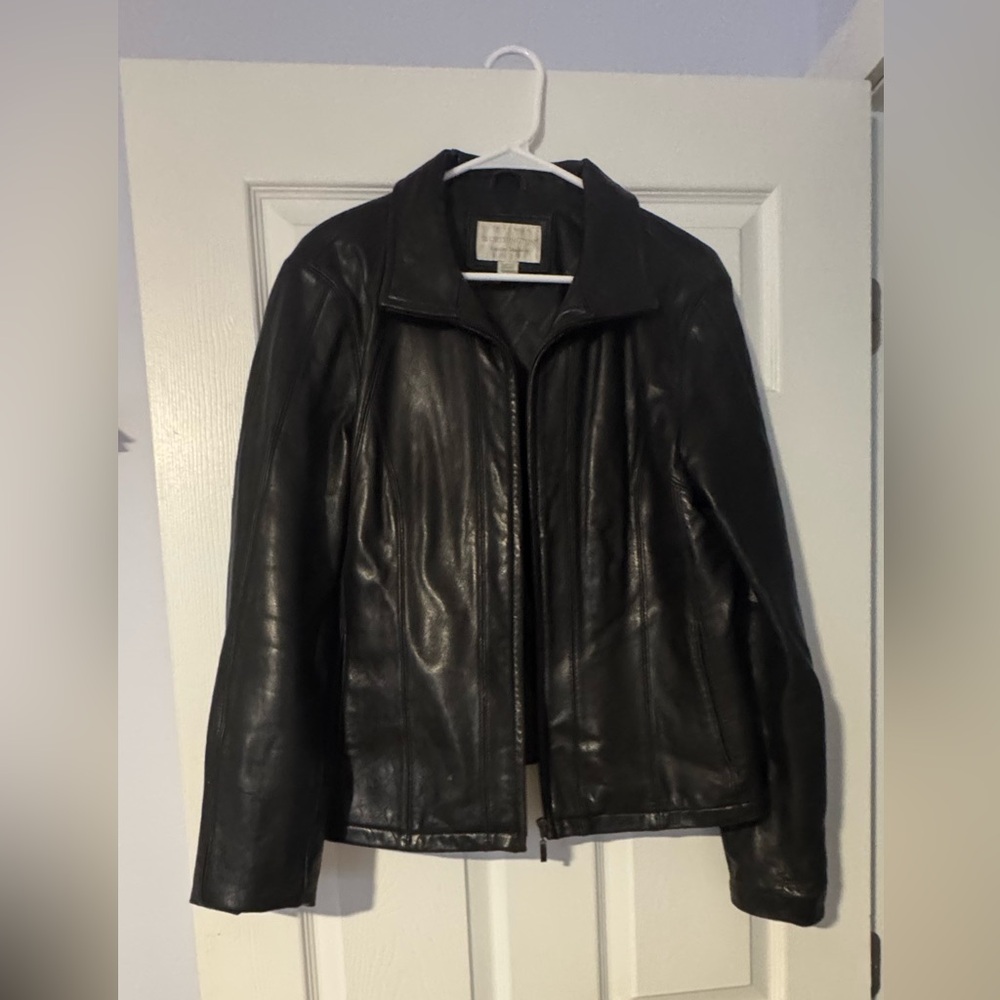 Worthington Genuine Leather women’s jacket size large